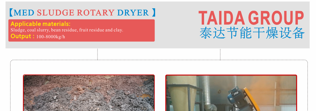 MED Rotary Sludge Dryer